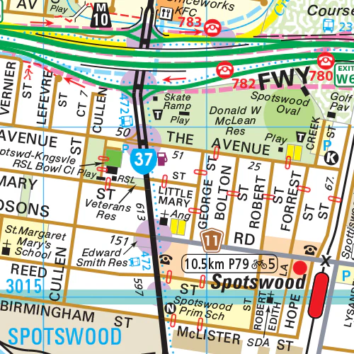 Melway Hobsons Bay Council WallMap - Image 2