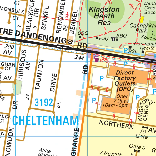 Melway Kingston Council WallMap - Image 2