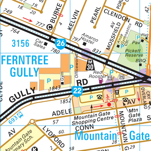 Melway Knox Council WallMap - Image 2